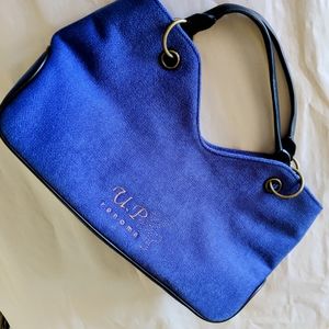 An UP Renoma icy blue handbag